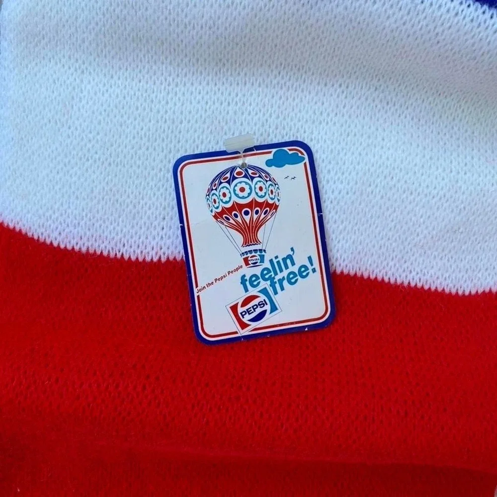 Vintage‎ Pepsi Feelin Free Colorblock Scarf 90s